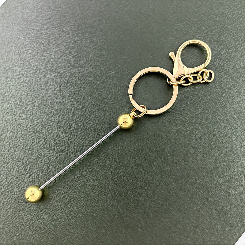 Wholesale Beadable Bar Metal DIY for Beaded Keychains